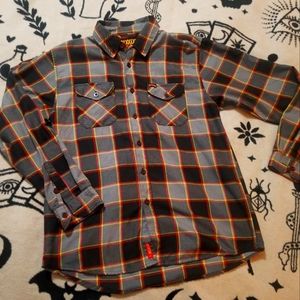 Mens Dixxon Hatebreed Flannel Shirt